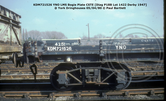 KDM721526 YNO York Dringhouses 80-04-05 © Paul Bartlett [2w]