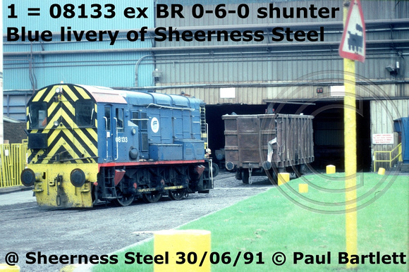 1 = 08133 at Sheerness Steel 91-06-30 [2]