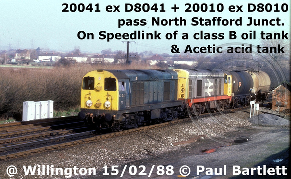 20041 ex D8041 + 20010 ex D8010