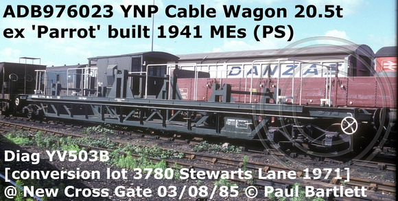 ADB976023 YNP Cable Wagon