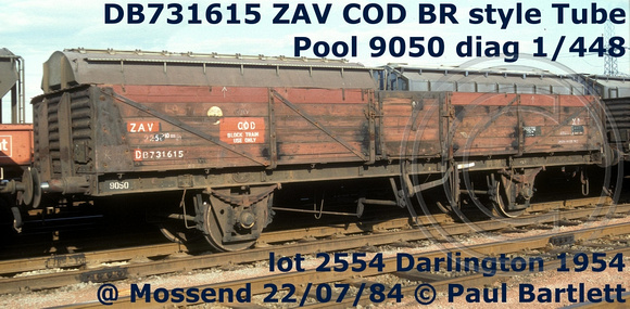 DB731615 ZAV COD