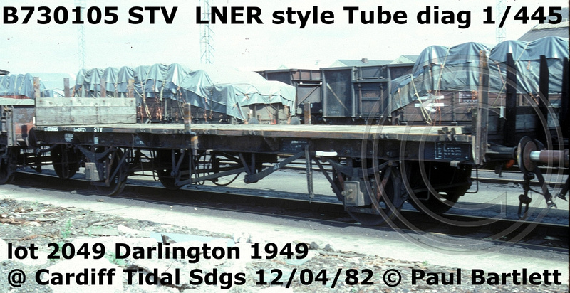 Paul Bartlett's Photographs | BR Tube wagons - LNER design diag 1/445 ...