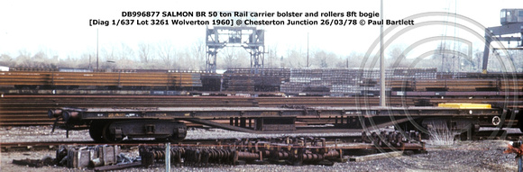 DB996877 SALMON @ Chesterton Junction 78-03-26 © Paul Bartlett w