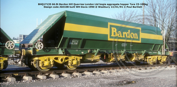 BHQ17135 Bardon @ Westbury 91-01-13 © Paul Bartlett w