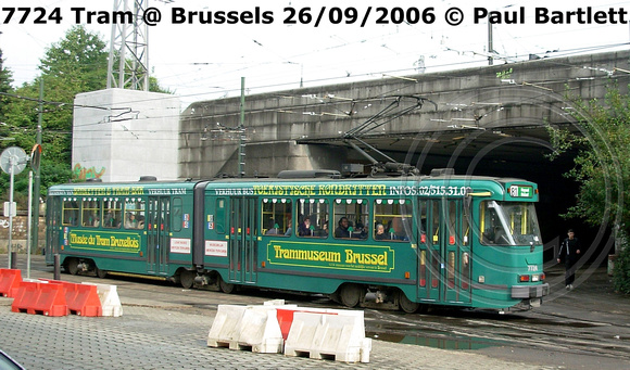 7724 Tram @ Brussels 2006-09-26