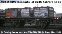 ADB457890 Denparts at Derby Loco Works 78-08-05