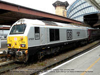 67029 Royal Diamond DB Schenker Company Train converted 2004 Alstom, Spain 2000 @ York Station 2016-09-07 © Paul Bartlett [04w]