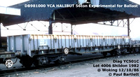 BR Halibut YCA Ballast wagon