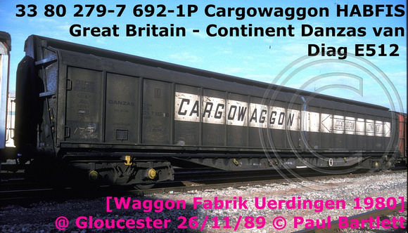 33 80 279-7 692-1P Cargowaggon [1]