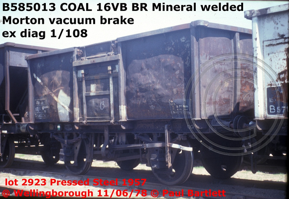 B585013 COAL 16VB
