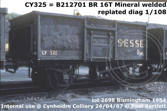 CY325 = B212701