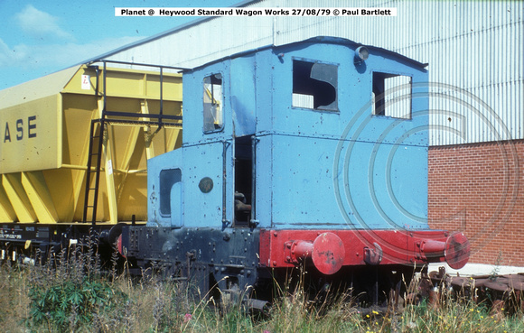 Planet @ Heywood Standard Wagon Works 79-08-27 � Paul Bartlett w