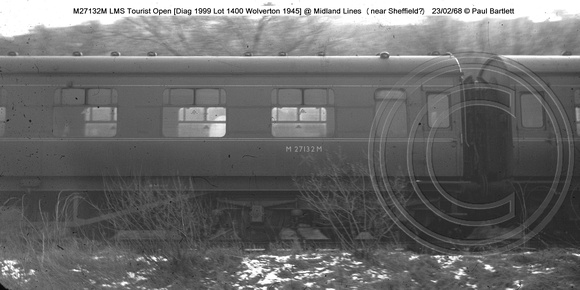 M27132M LMS Tourist Open @ Midland Lines 68-02-23 � Paul Bartlett w