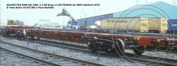 601692 FGA EWS @ Tees Dock 98-07-19 © Paul Bartlett [2w]