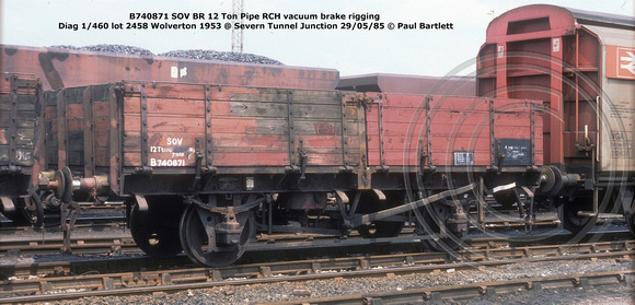 B740871 SOV @ Severn Tunnel Junction 85-05-29 � Paul Bartlett w