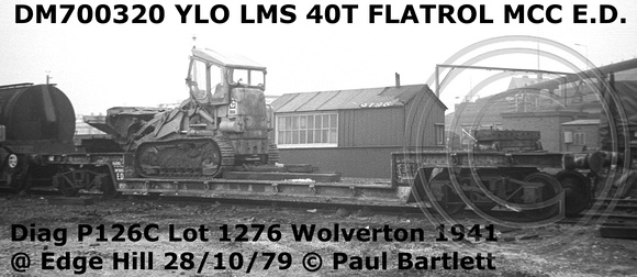 DM700320 YLO FLATROL  at Edge Hill Liverpool 79-10-28  [1]
