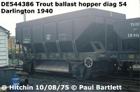 LNER Ballast Hopper - Trout ZFO