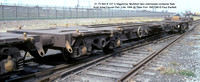 31 70 493 8 157-5 Sfggmrrss 'Multifret' twin intermodal container flats @ Tees Port 98-07-19 � Paul Bartlett [2w]