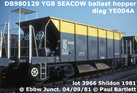 BR Seacow - Stingray ballast hopper YGB