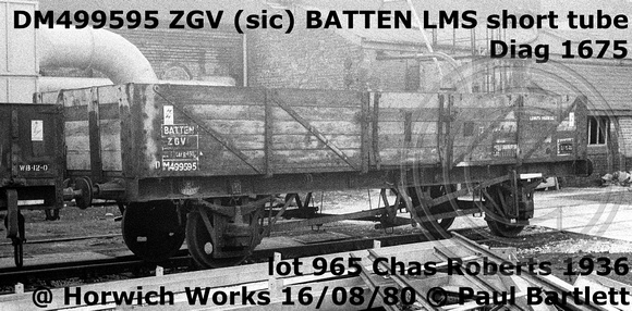 DM499595 ZGV (sic) BATTEN