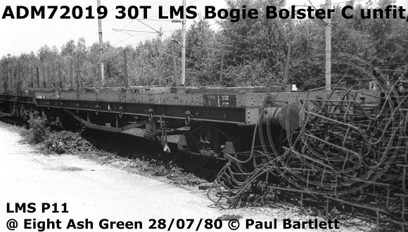ADM72019 LMS Bogie Bolster C at Eight Ash Green 80-07-28[1]