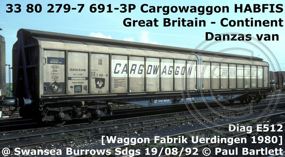 33 80 279-7 691-3P Cargowaggon