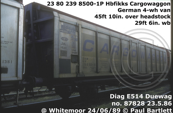 23 80 239 8500-1P Hbfikks Cargowaggon [2]