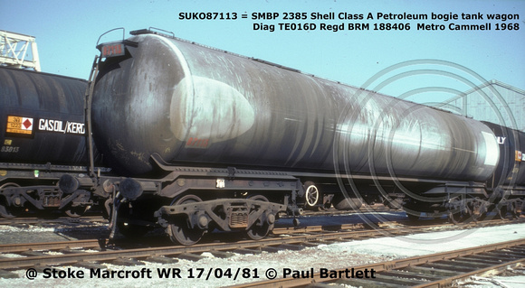 SUKO87113 = SMBP 2385 Stoke Marcroft WR 81-04-17 © Paul Bartlett [w]