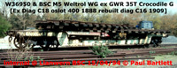 GWR Special wagons - Weltrol Crocodile