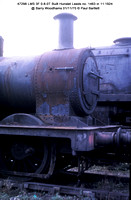 Steam Locos rotting at Barry Woodhams 1 Nov 1970