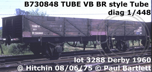 B730848 TUBE VB  @ Hitchin Engineers 75-06-08