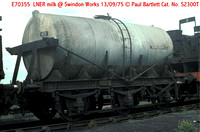 LNER Milk tank wagons