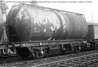 SUKO64135 BR GAS OIL tank wagon @ Wrexham Croess Newydd 80-08-17 � Paul Bartlett w