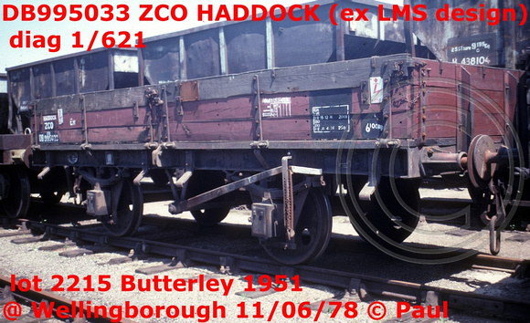 DB995033 ZCO HADDOCK