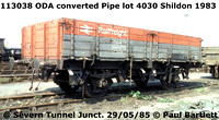BR ODA Air braked Pipe wagons