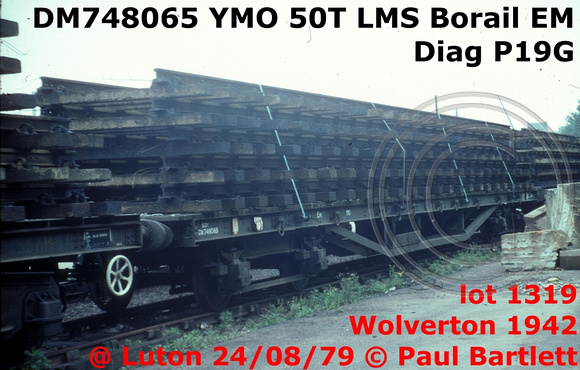 DM748065 YMO LMS Borail at Luton 79-08-24