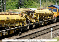 DR92333 HOBCS3 Plasser & Theurer MFS-SB Swivel Conveyor Wagon Built c1904 @ York Holgate Junction 2022 06-17 © Paul Bartlett w