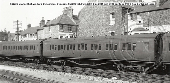 S5672S Maunsell Composite Set 229 � Paul Bartlett collection w