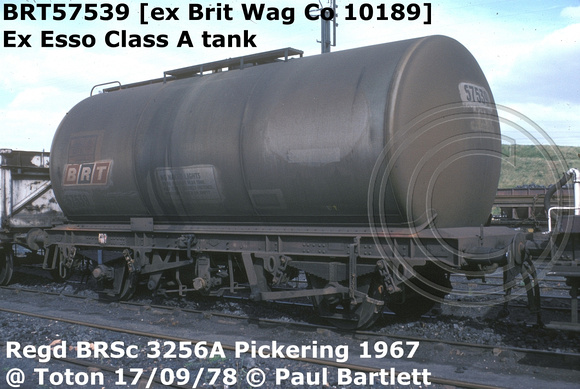 BRT57539 [ex 10189] Ex Esso