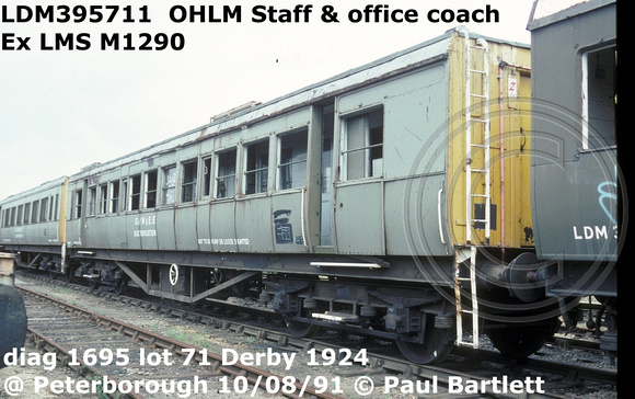 LDM395711  OHLM ex M1290