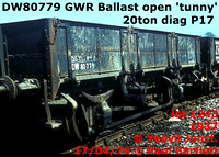 DW80779 GWR 'tunny' 20t