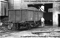 CY291 87-04-24 Cynheidre Colliery © Paul Bartlett [1W]