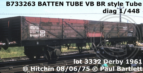 B733263 BATTEN TUBE VB