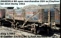 BR Open merchandise Plank end 1/032, 1/045, 1/042 ZGV KSV