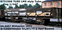 BR Tube wagons - LMS design diag 1/447