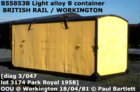 BR Light alloy B container