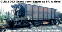 Grant Lyon Eagre ex Southern Railway hopper Walrus
