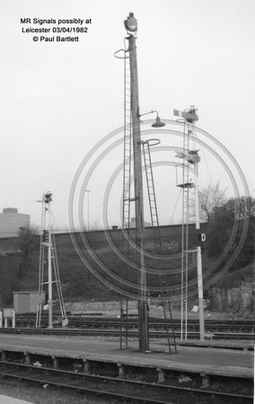 MR Signals possibly at Leicester 82-04-03 © Paul Bartlett w
