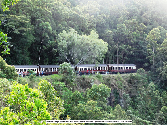 Barron Gorge Station of Kurunda Scenic Railway, Queensland 28-09-2014 � Paul Bartlett DSC06314