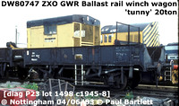 DW80747 ZXO rail winch